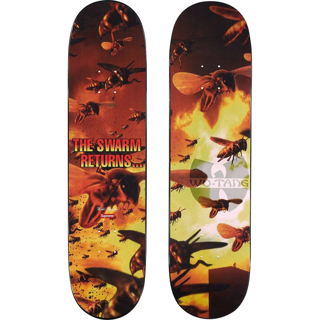 Supreme Wu-Tang Clan Skateboard Deck (Multicolor)