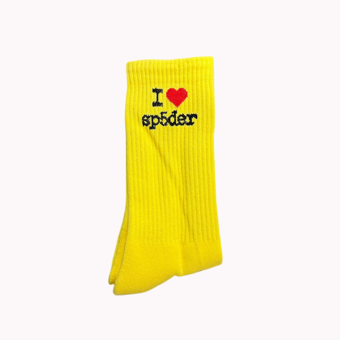 Sp5der Souvenir Socks (Yellow)