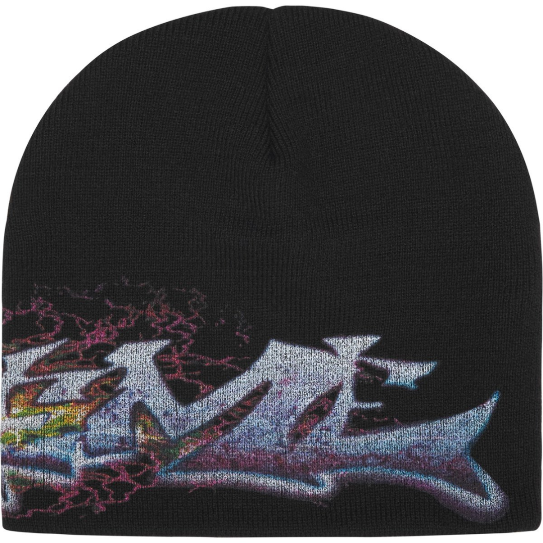Supreme Tag Beanie (Black)