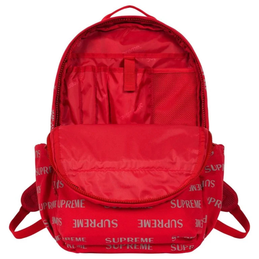 Supreme Logo Backpack (FW26)(Red)
