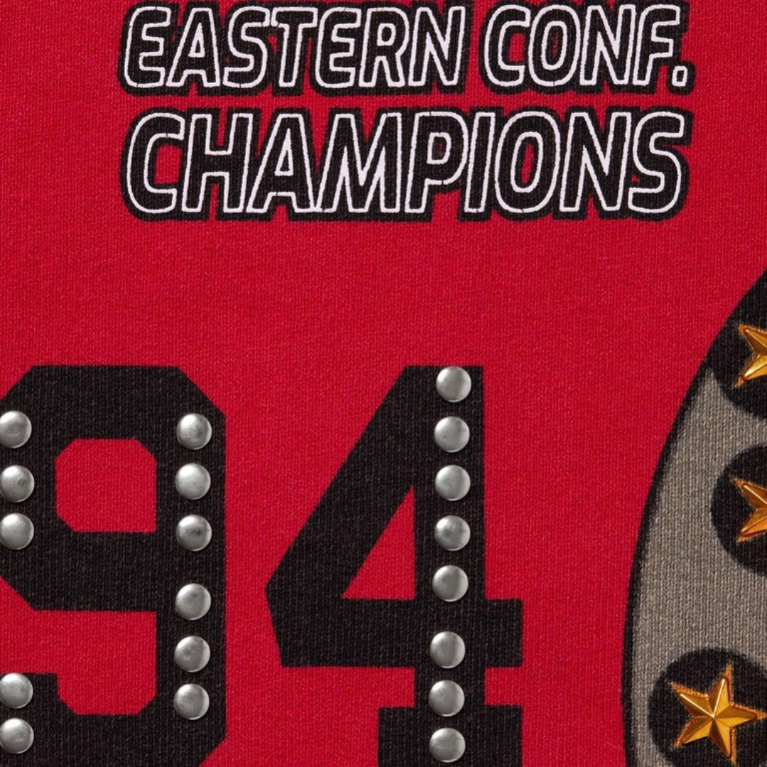 Supreme Champions Studded Hoodie (Red)