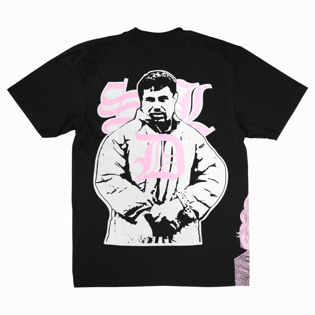 SDL Benji Tee (Black/Pink)