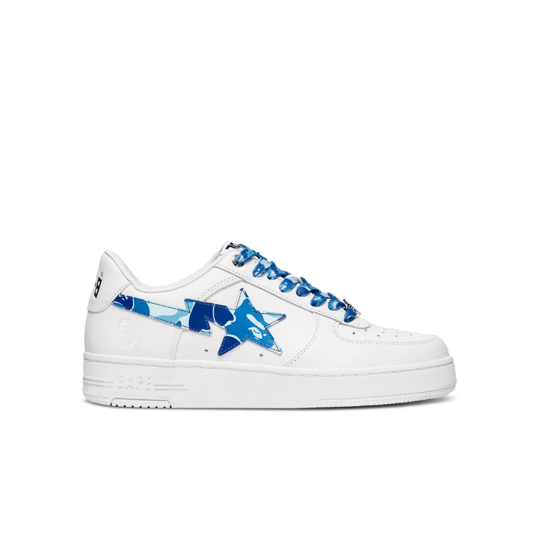 A Bathing Ape Bape Sta Low ABC Camo White Blue (2025)