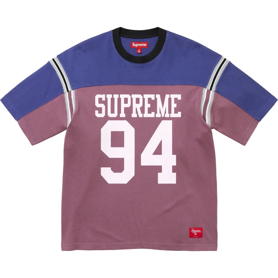 Supreme Split S/S Football Top (Dusty Purple)