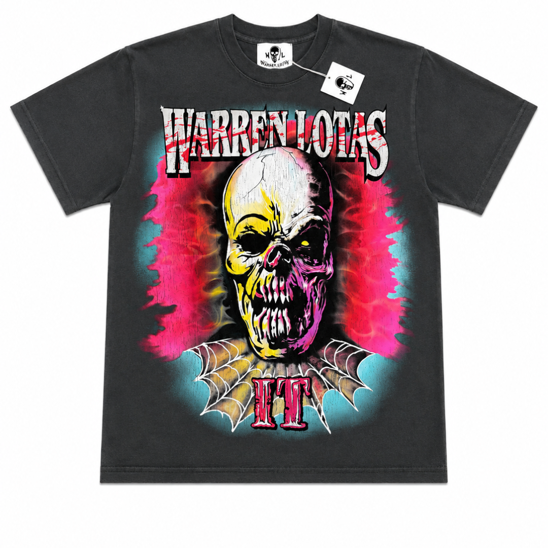 Warren Lotas Clown Tee (Faded Black)