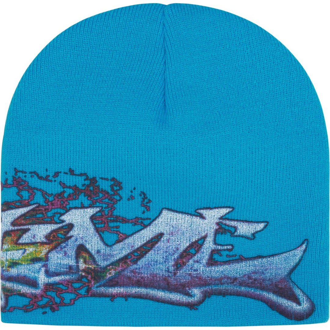 Supreme Tag Beanie (Blue)
