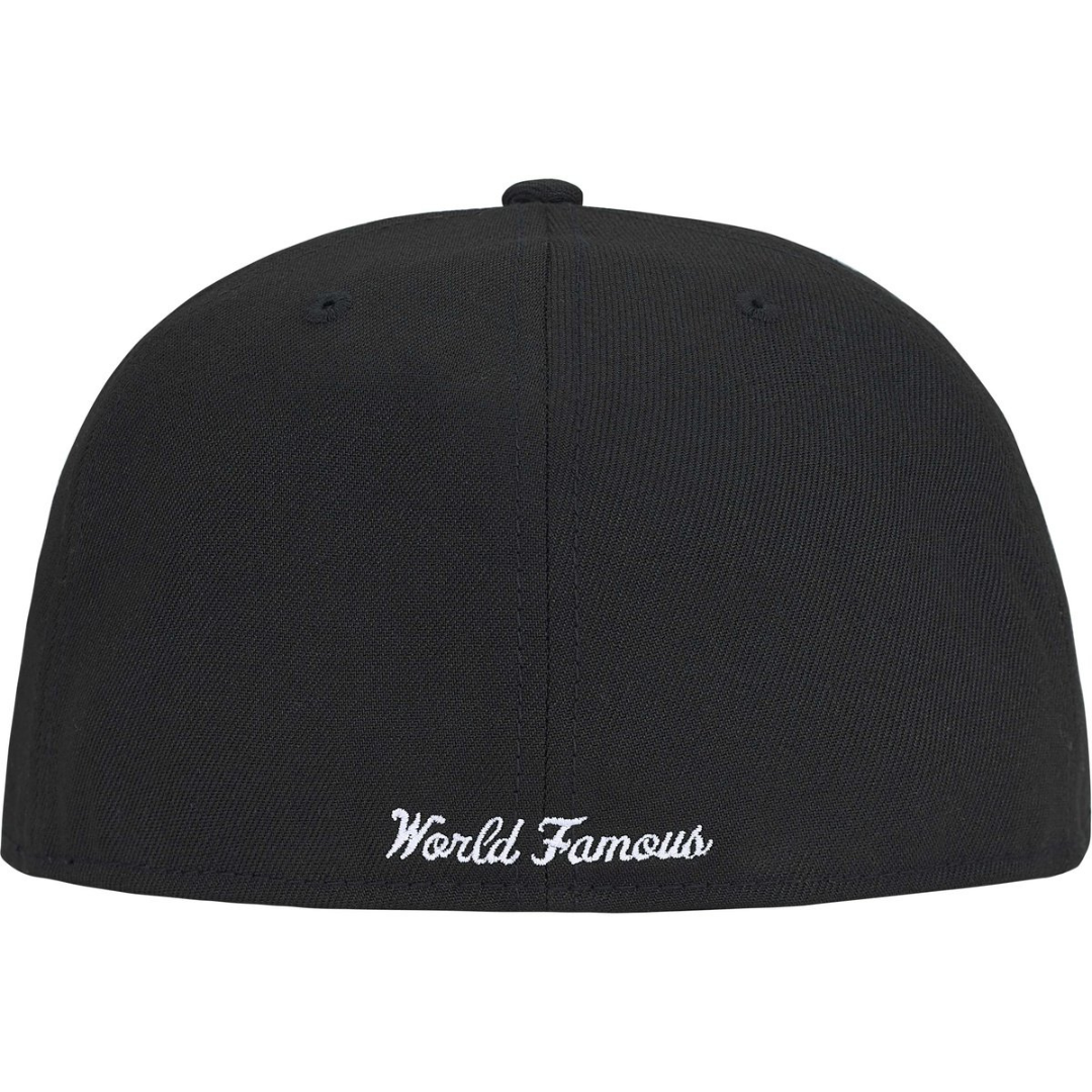 Supreme x New Era Breast Cancer Awareness Box Logo Fitted Hat (Black)