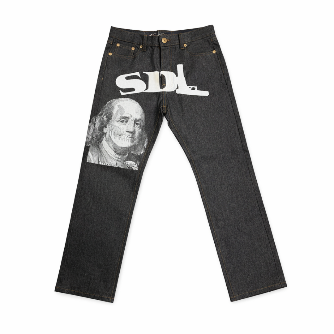 SDL Weapon Font Denim Jeans (Charcoal)