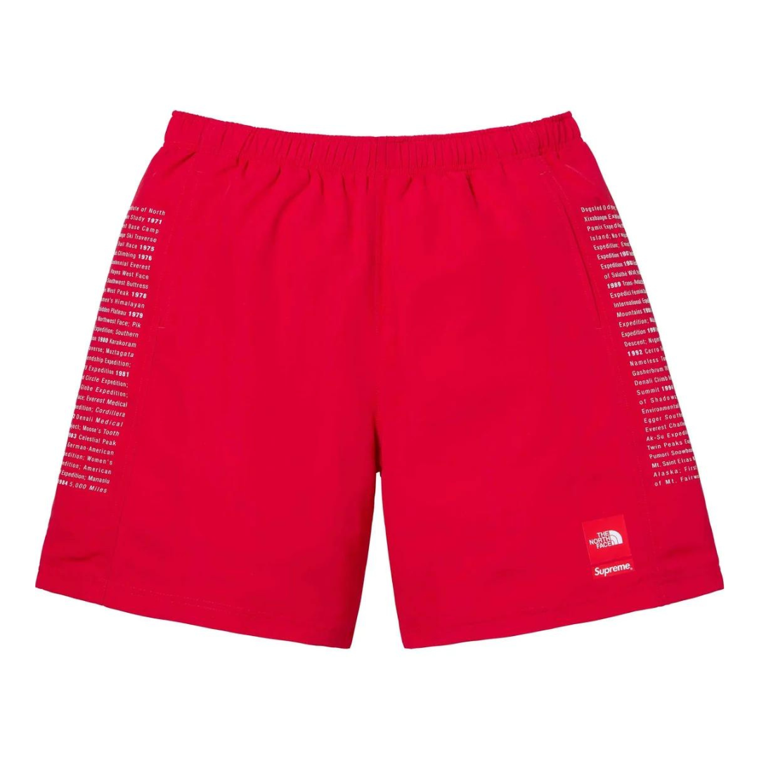 Supreme The North Face Nylon Short (SS24)(Red)