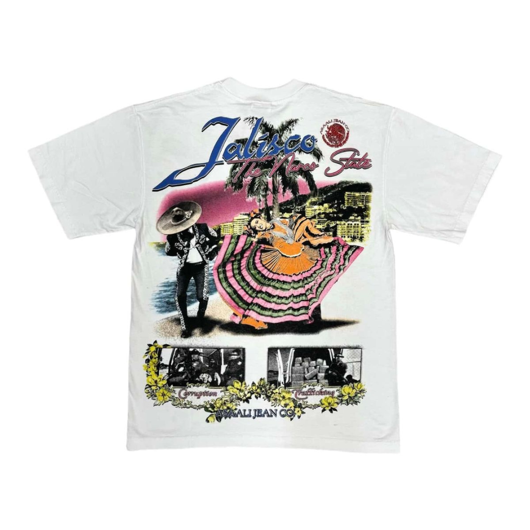 Asaali Welcome To Puerto Vallarta Tee (White)