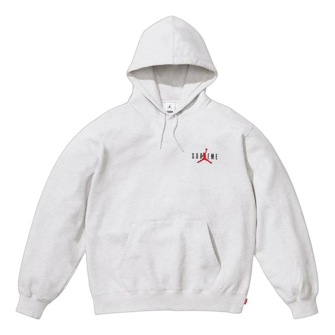 Supreme Jordan Hoodie (Ash Grey)(FW24)