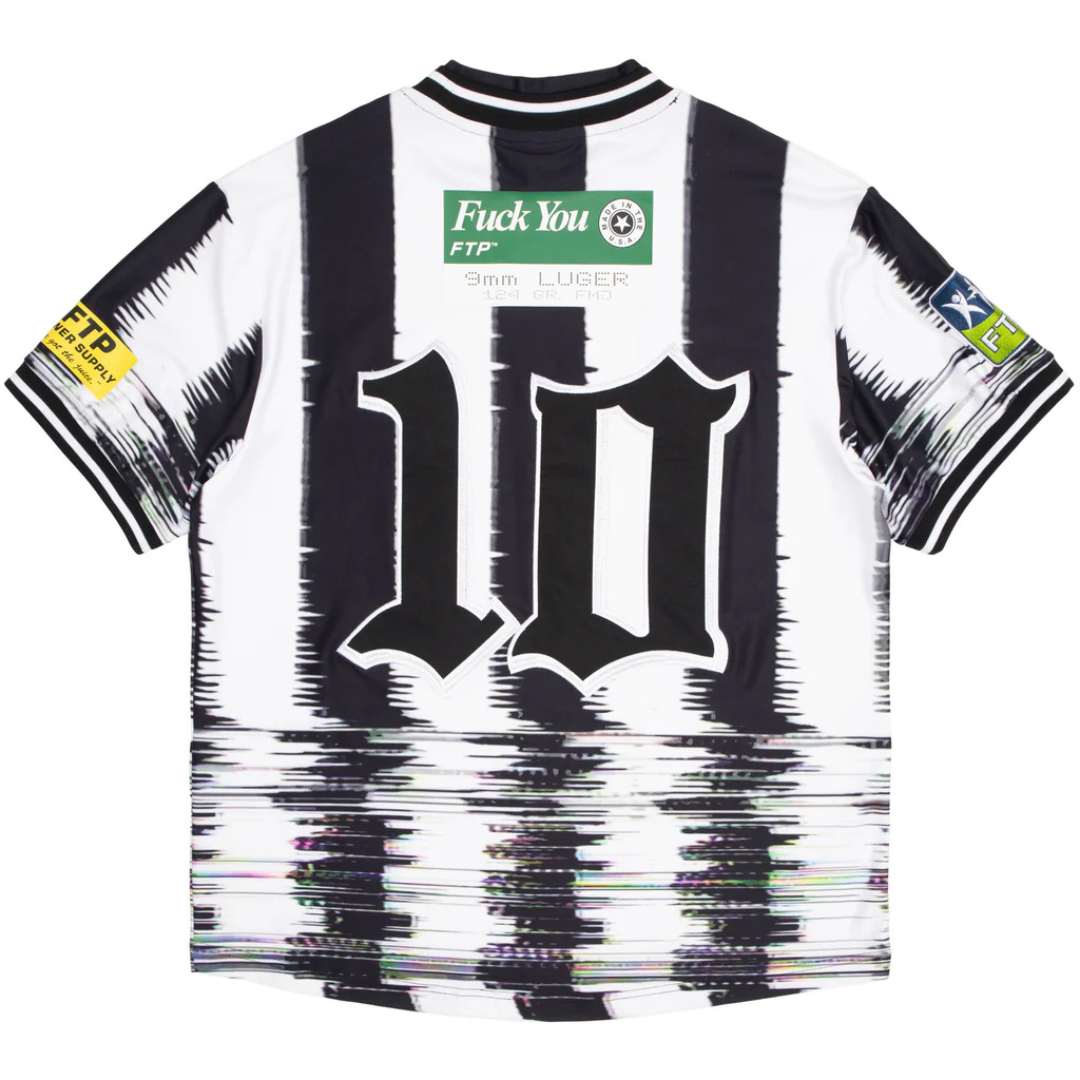 FTP Blurred Vision Soccer Jersey (White)