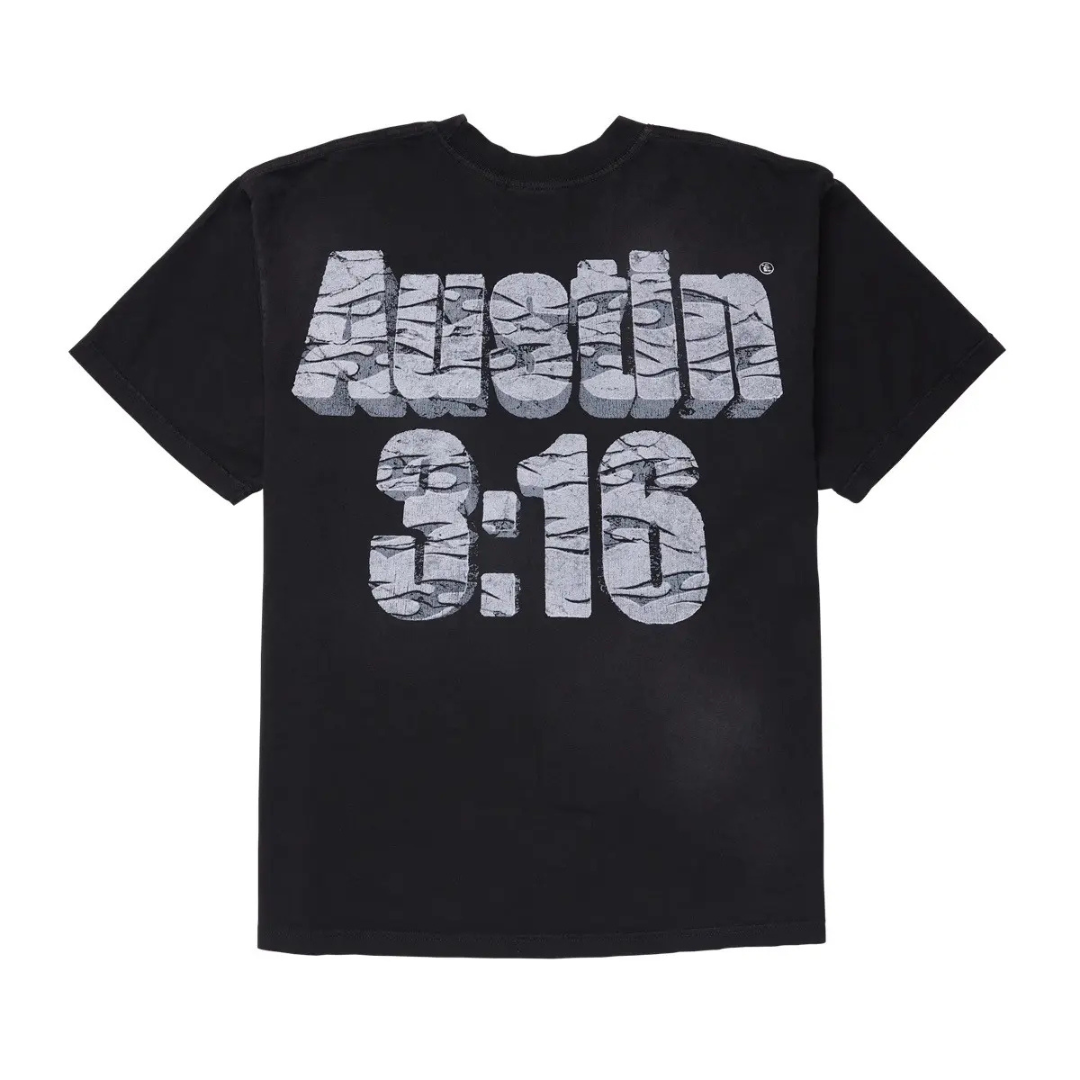 Hellstar Wrestlemania Austin 3:16 T-Shirt (Black)