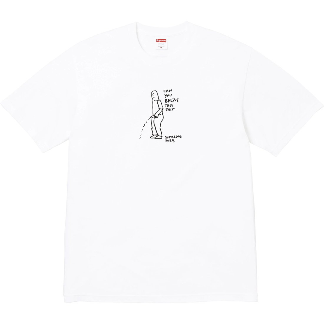 Supreme Piss Tee (White)