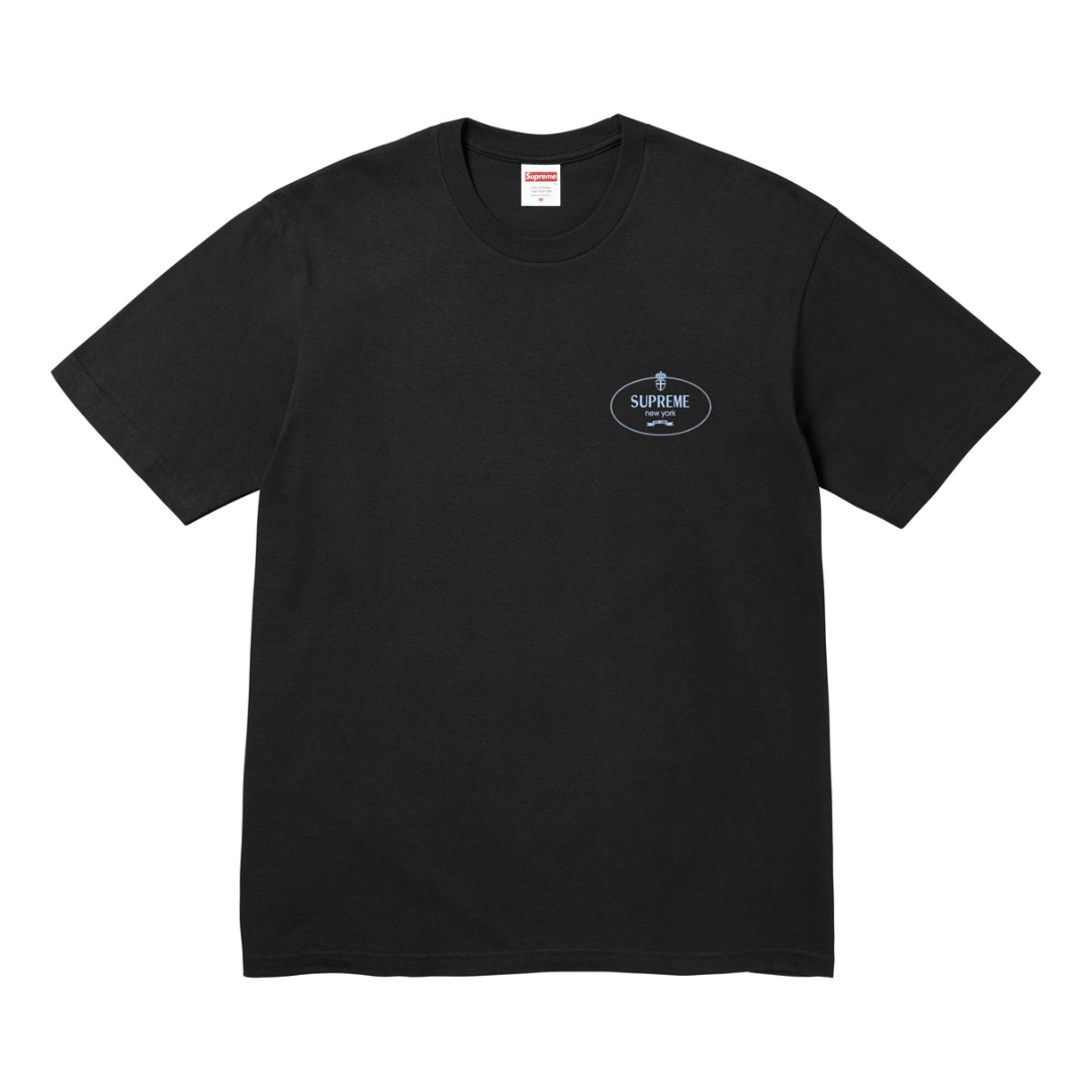 Supreme Crest Tee (FW24)(Black)