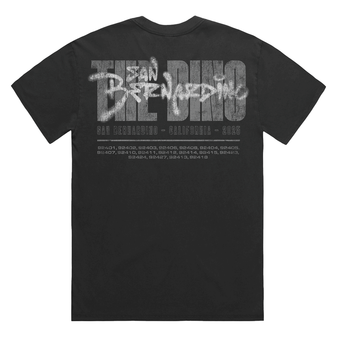 Cream San Bernardino Tee (Black)