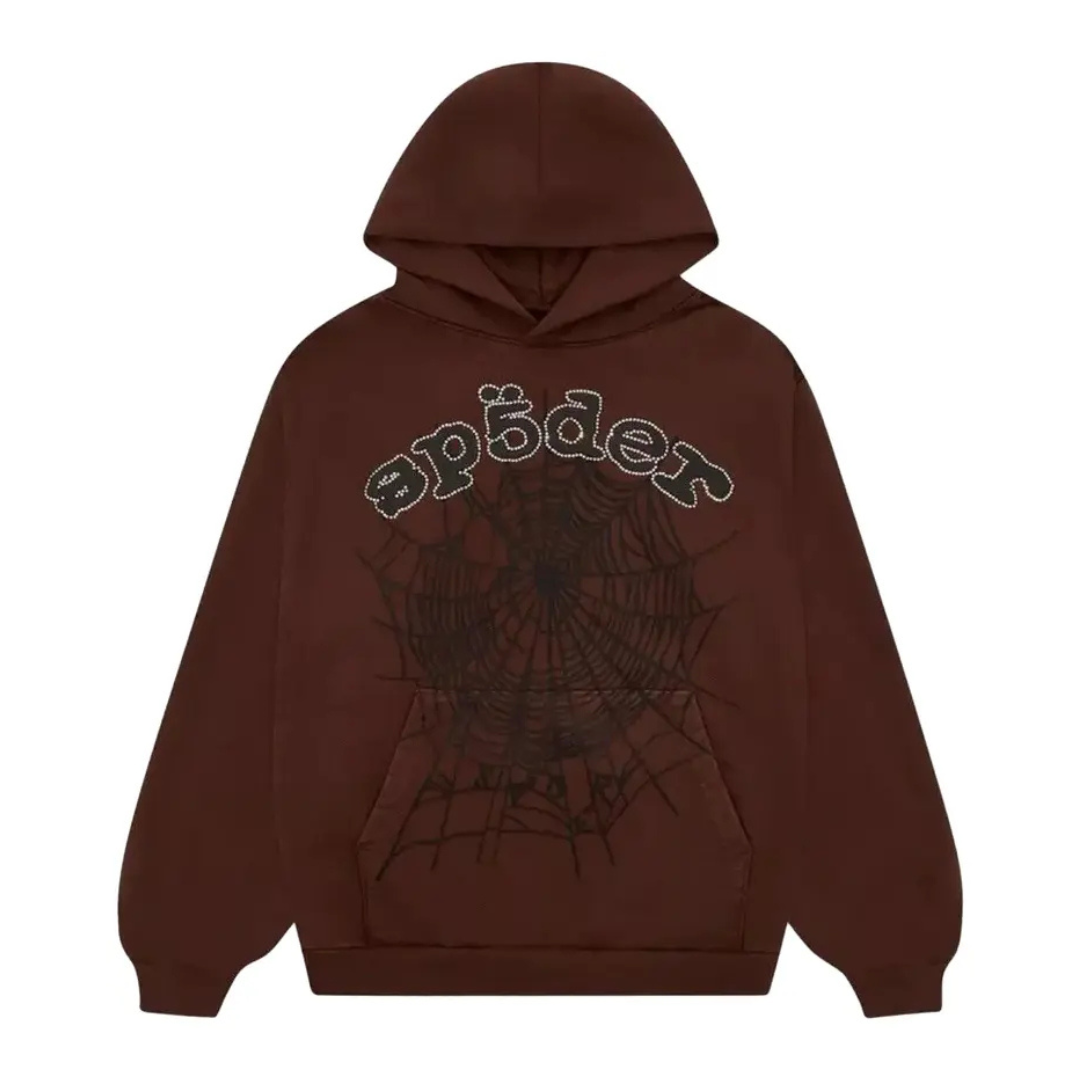 Sp5der x Travis Scott Complexcon Hoodie (Brown)