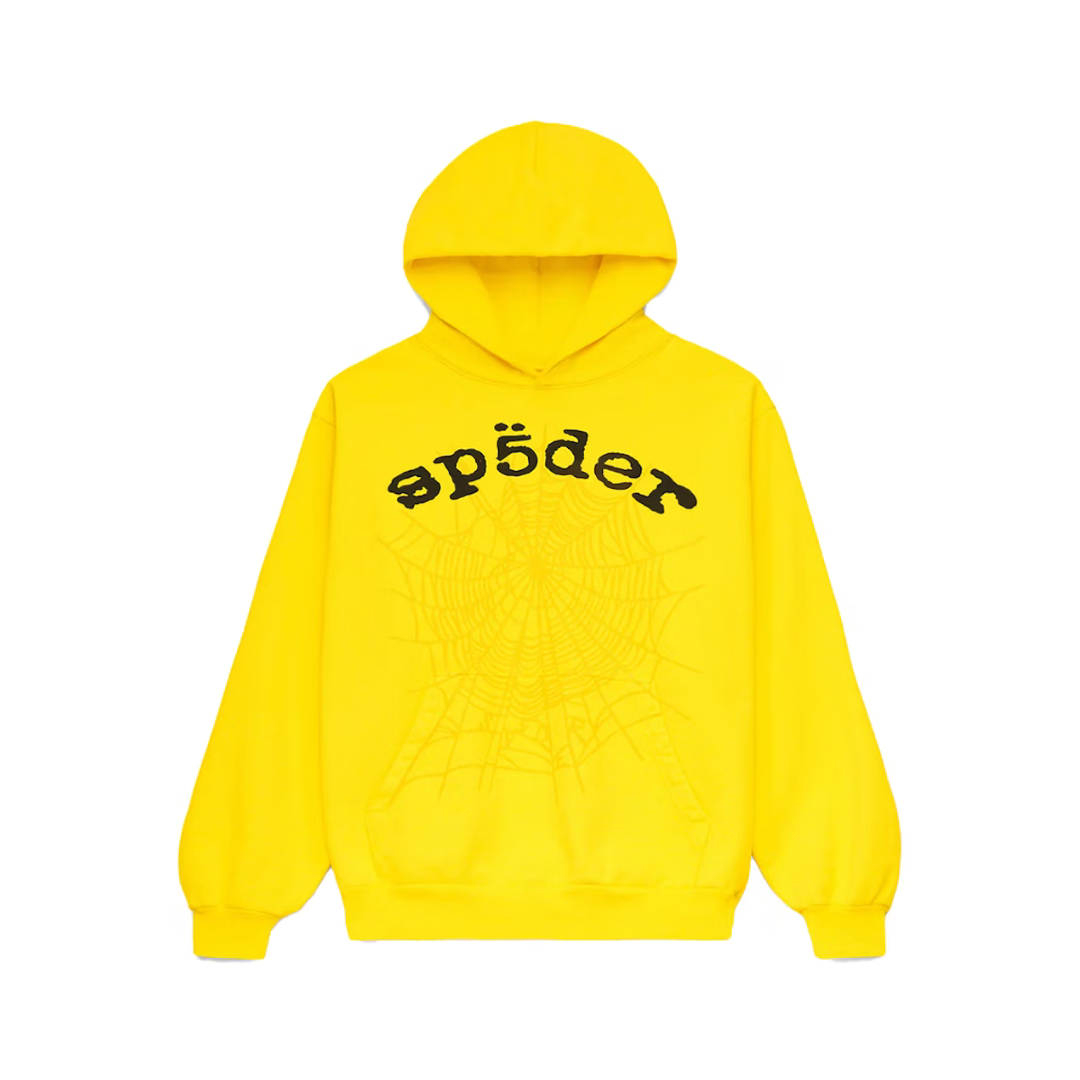 Sp5der Legacy Hoodie (Yellow)
