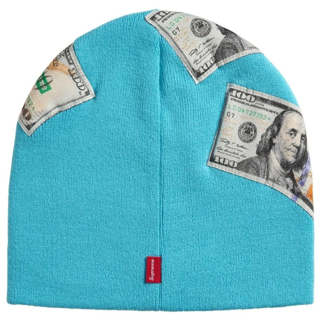 Supreme Money Beanie (Light Blue)
