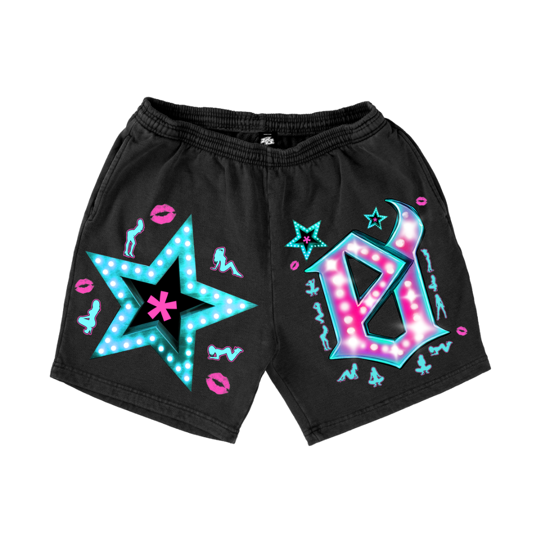Evil Vice Members Club Shorts (Black)