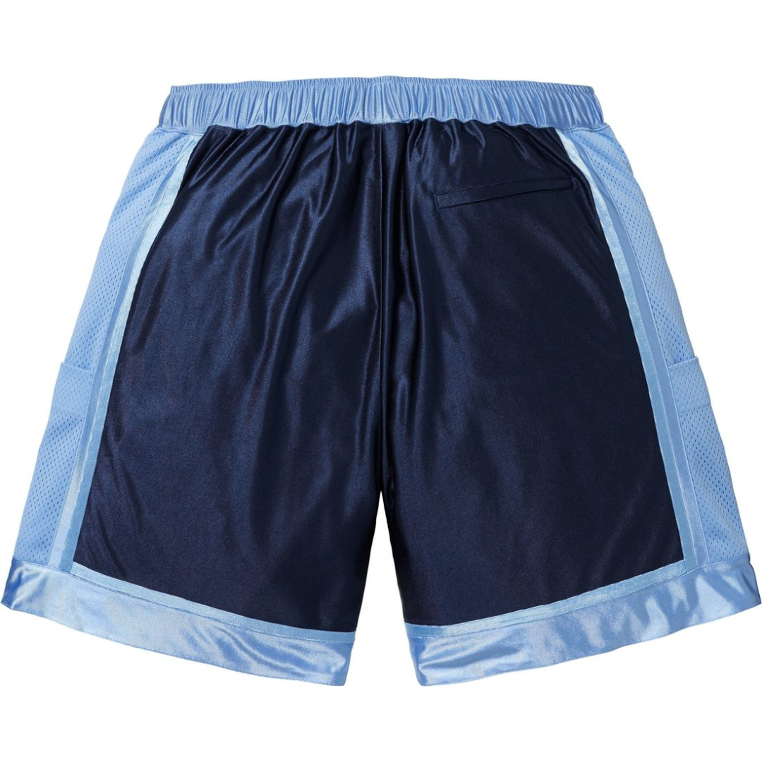 Supreme Side Pocket Basketball Shorts (Light Blue)