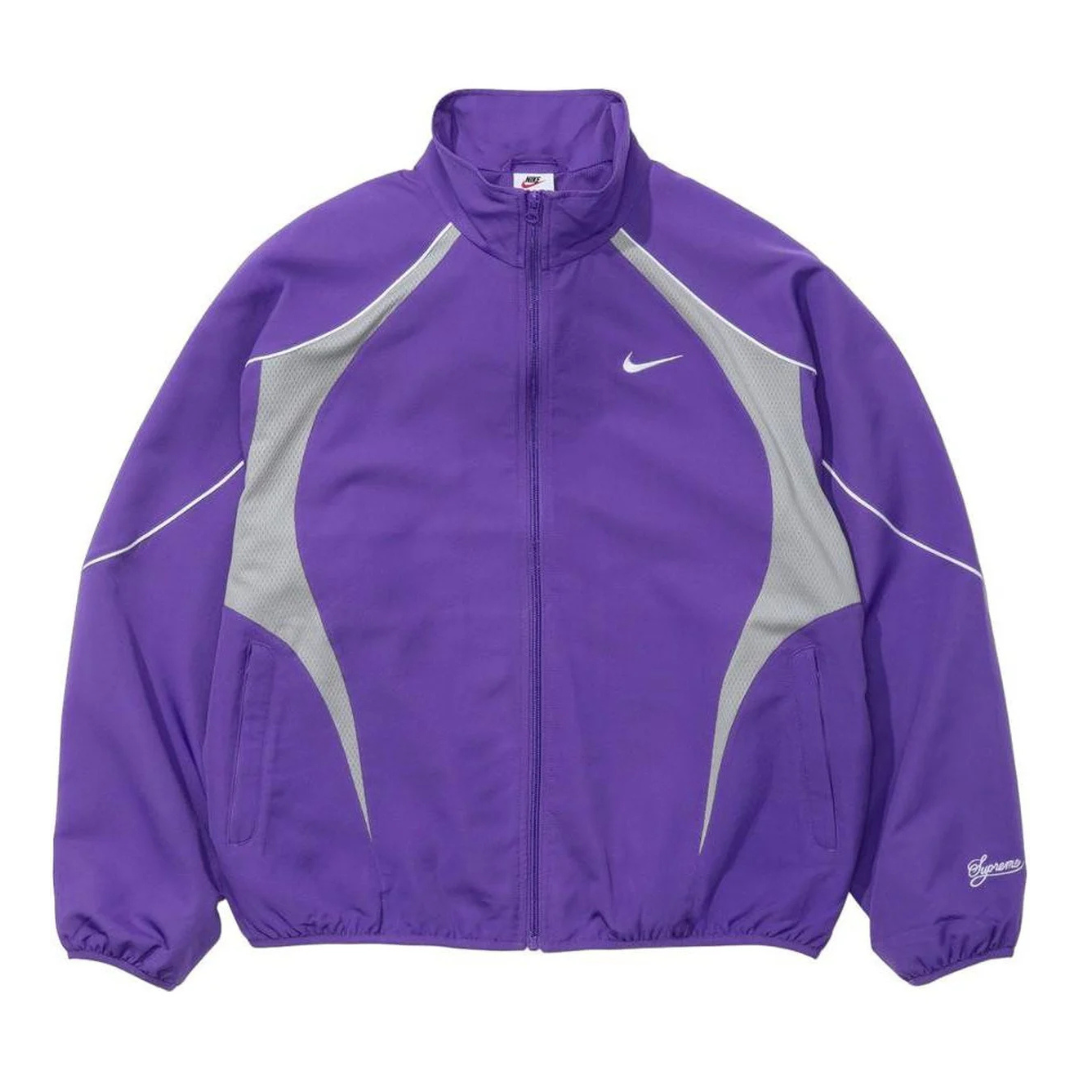 Supreme Nike Track Jacket (Purple)