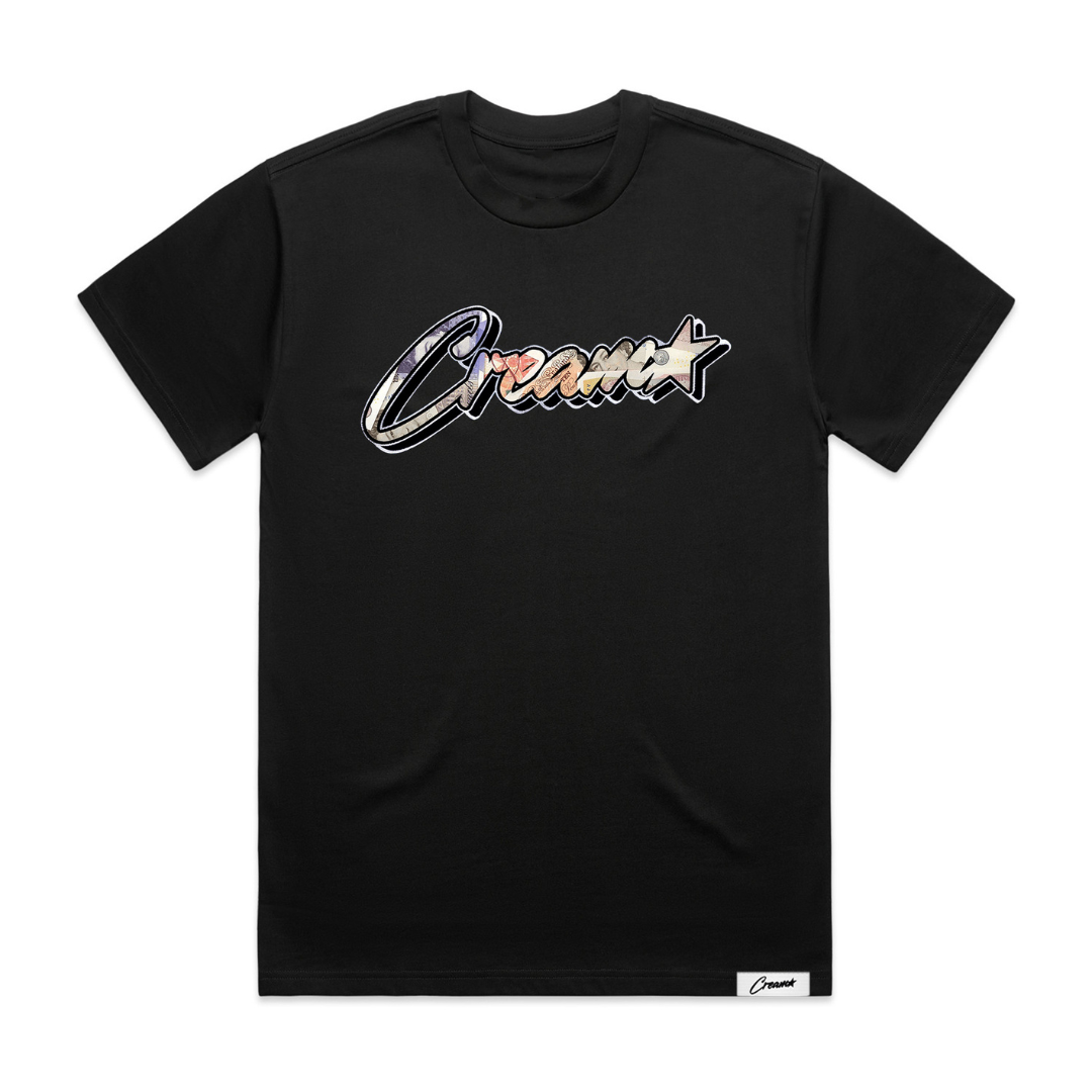 Cream Pounds Tee (Black)