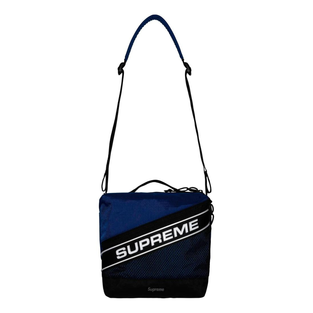 Supreme Logo Shoulder Bag (Blue)