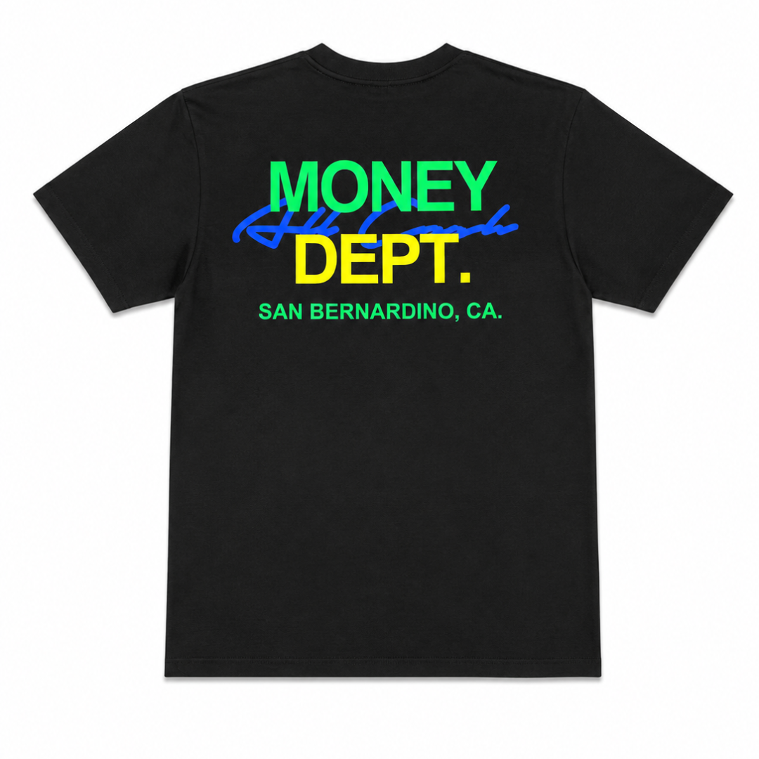 Money Dept x All Cash Brazil San Bernardino Tee (Black)