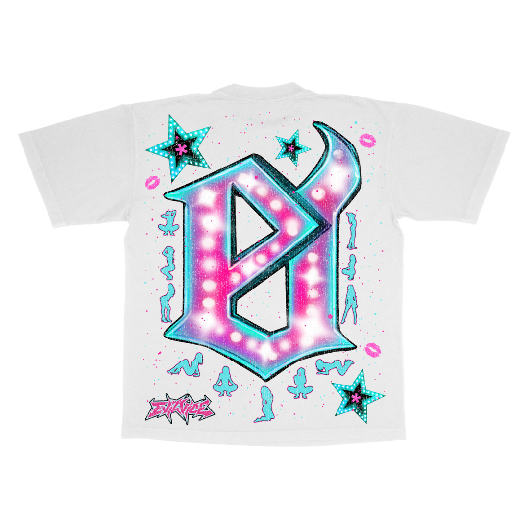 Evil Vice Members Tee (White)