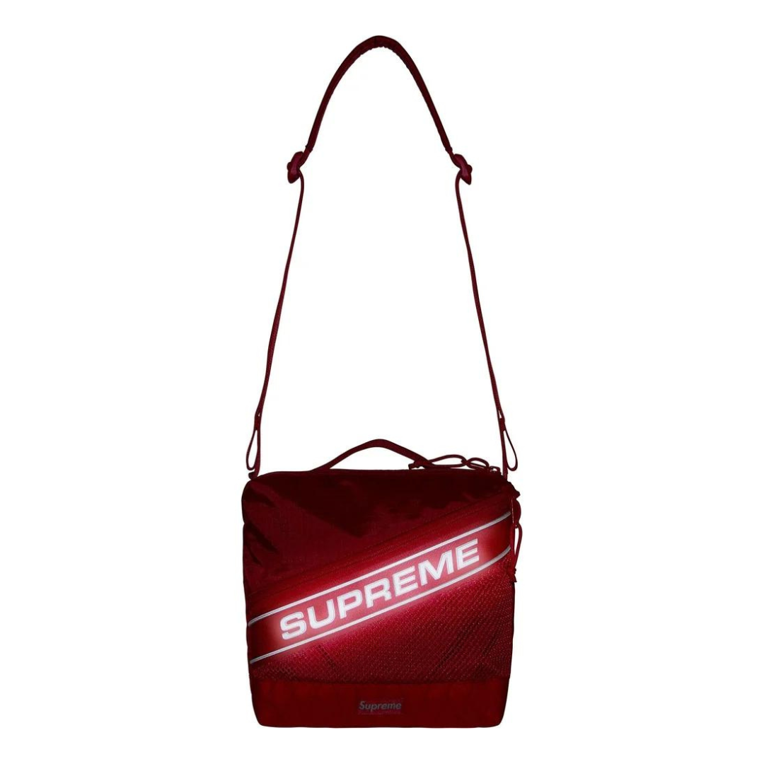 Supreme Logo Shoulder Bag (Red)