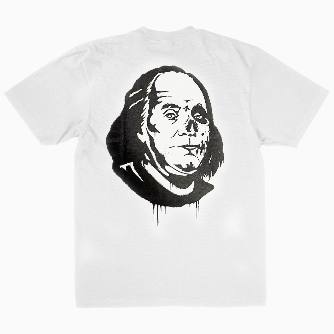 All Cash Benji Graffiti Tee (White)