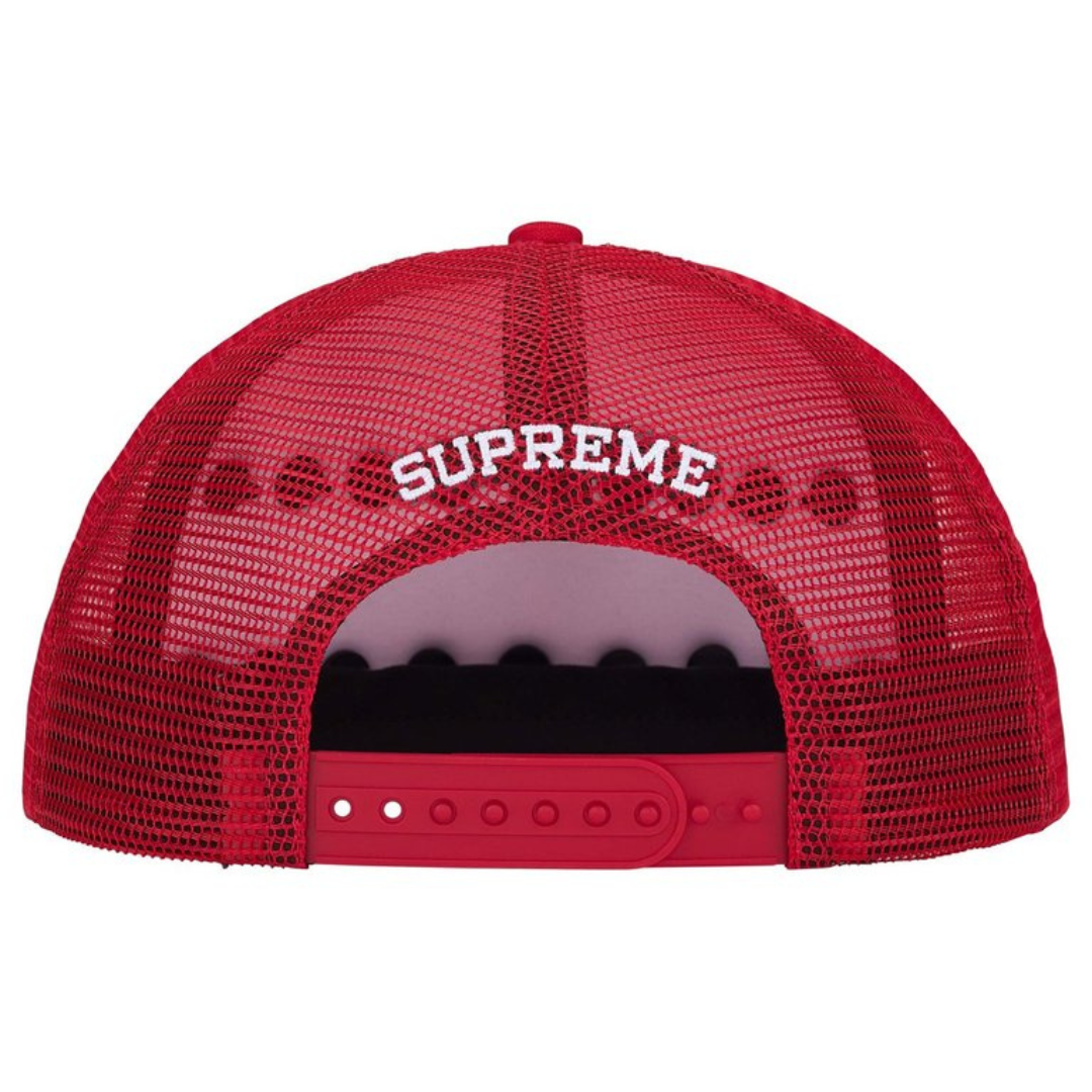 Supreme Pins Mesh Back 5-Panel Hat (Red)