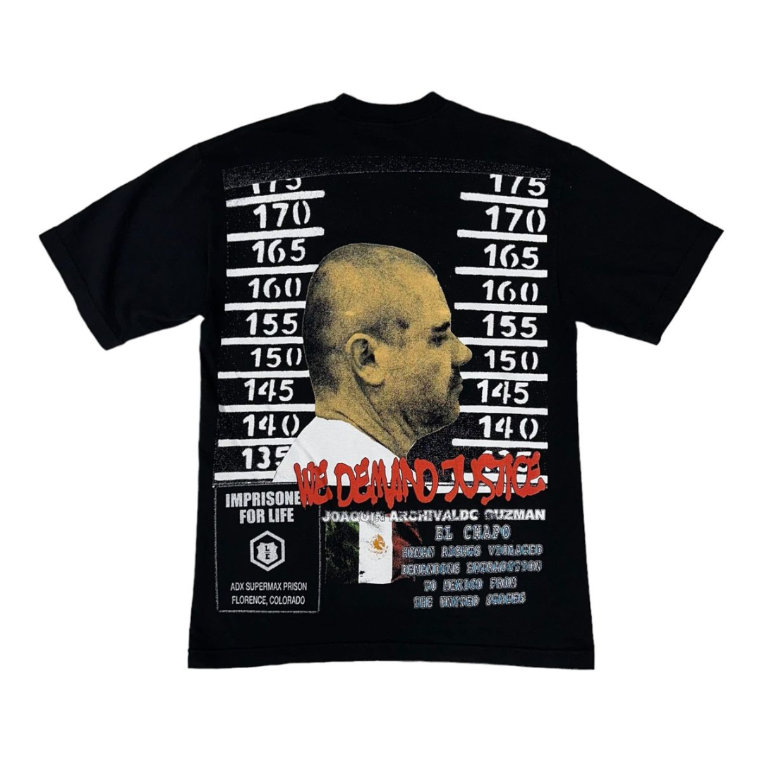 Asaali Chapo Mugshot Tee (Black)