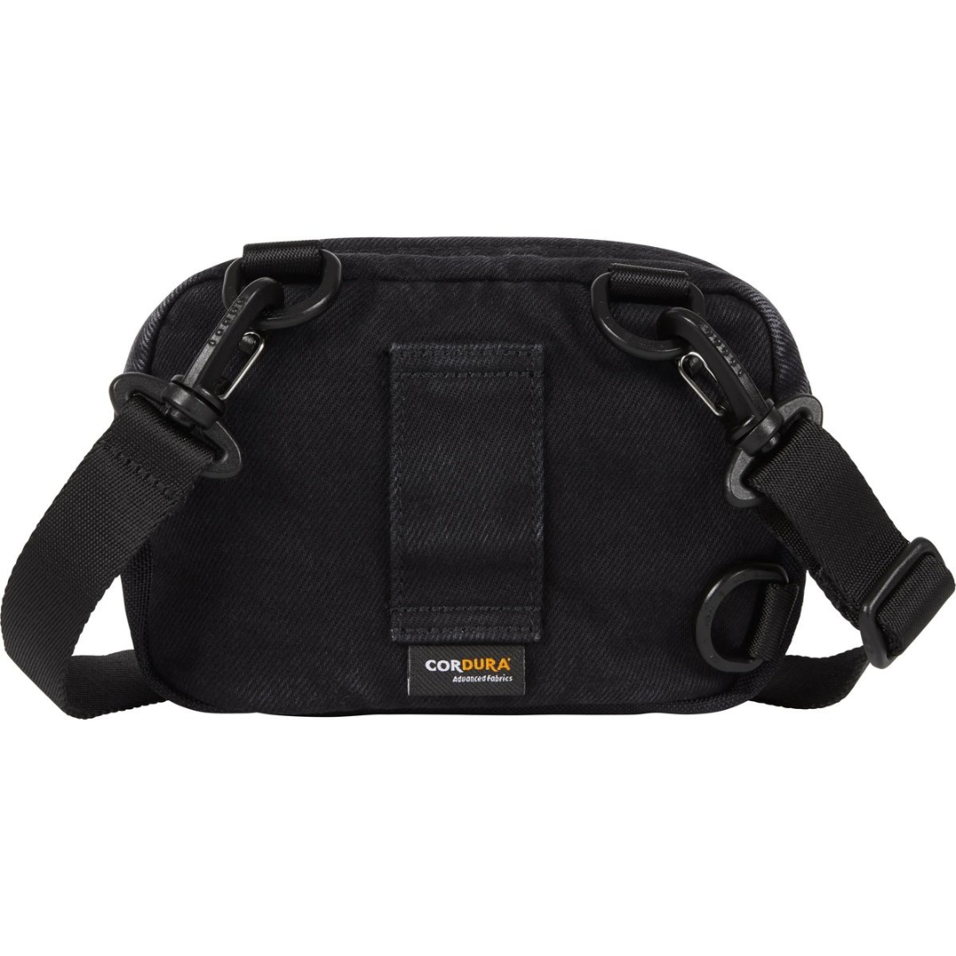 Supreme Denim Mini Shoulder Bag (Black)