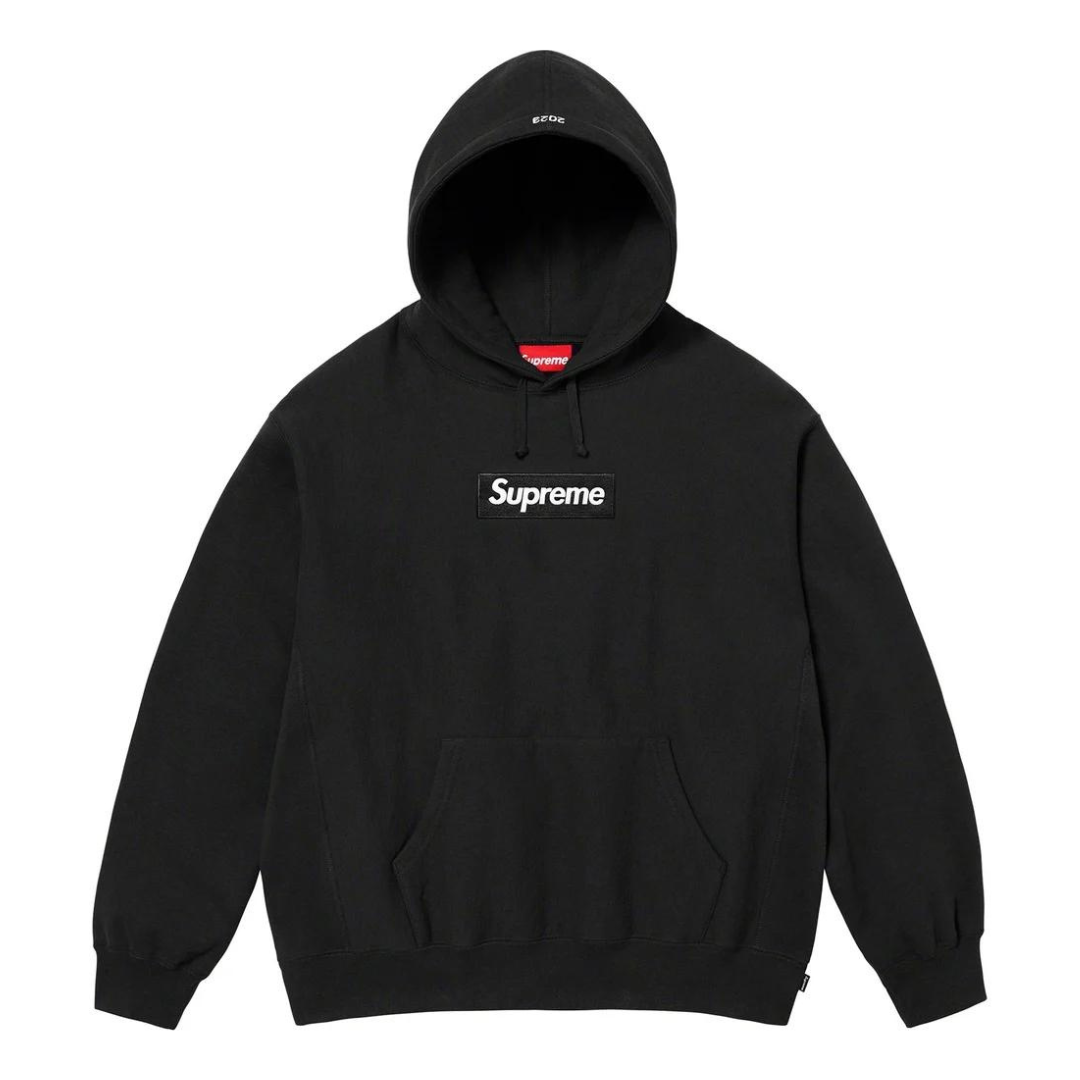 Supreme Box Logo Hoodie (Black) (FW23)