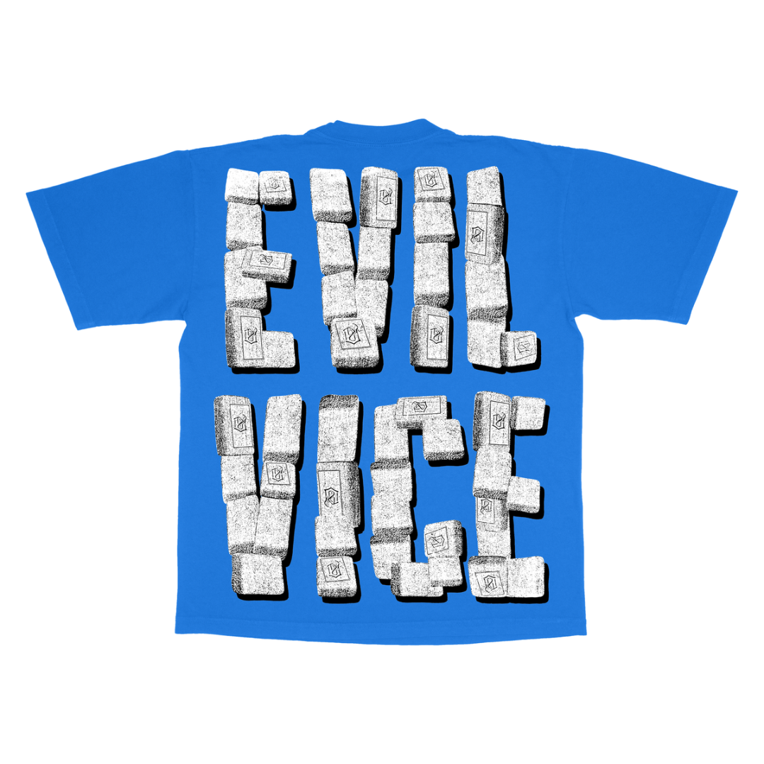 Evil Vice Chapo Tee (Blue)