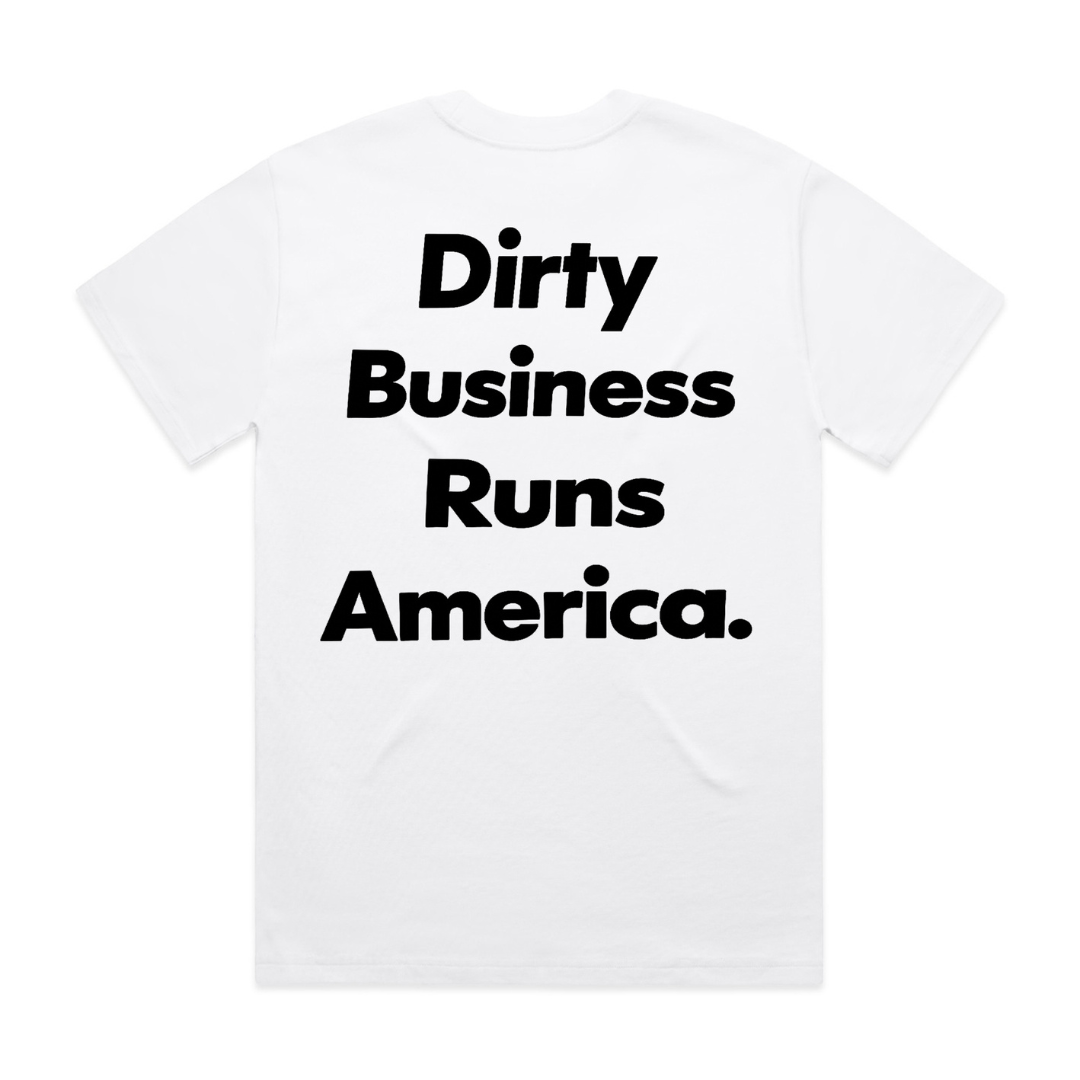 Cream America Tee (White)