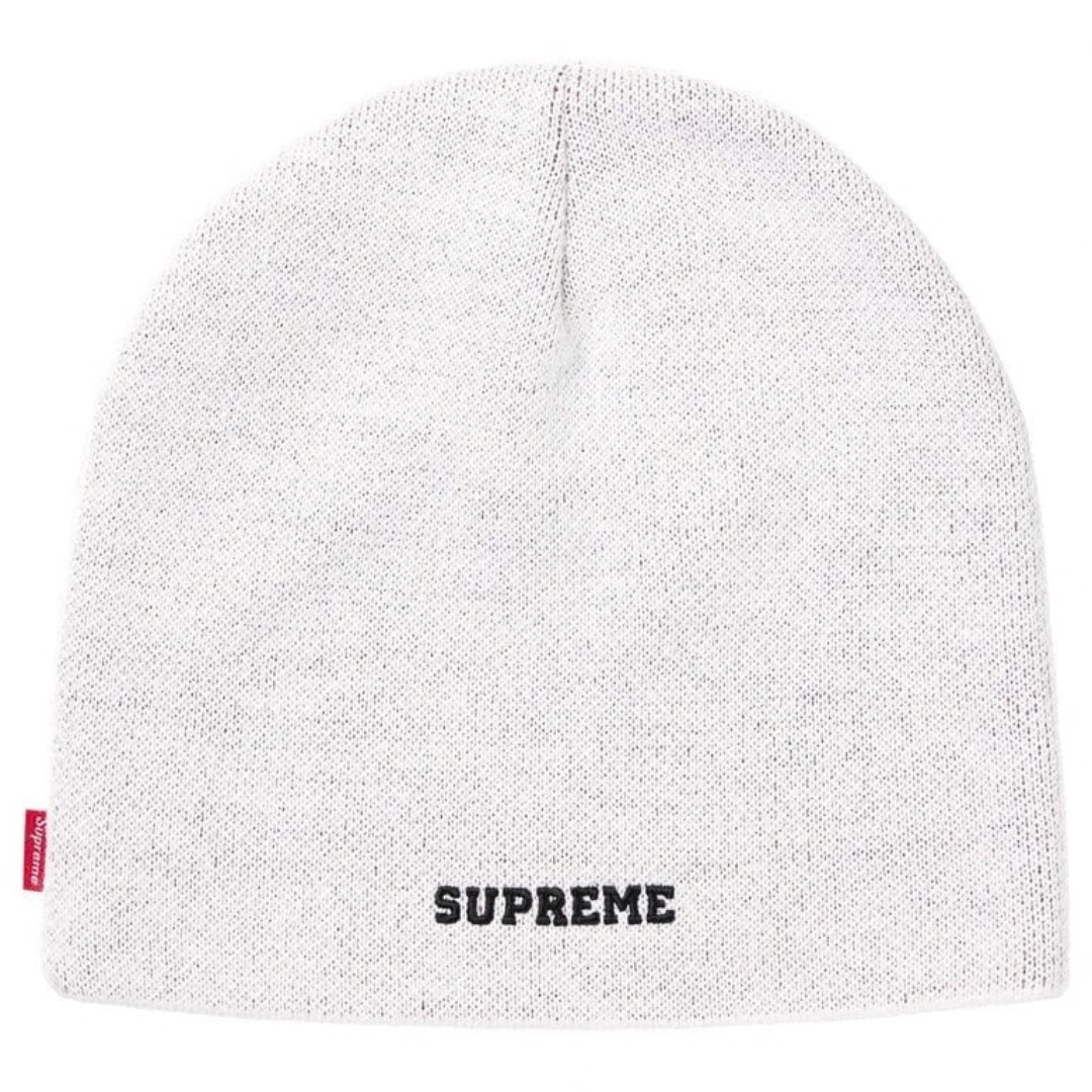 Supreme Nike Oval Beanie (FW26)(White)