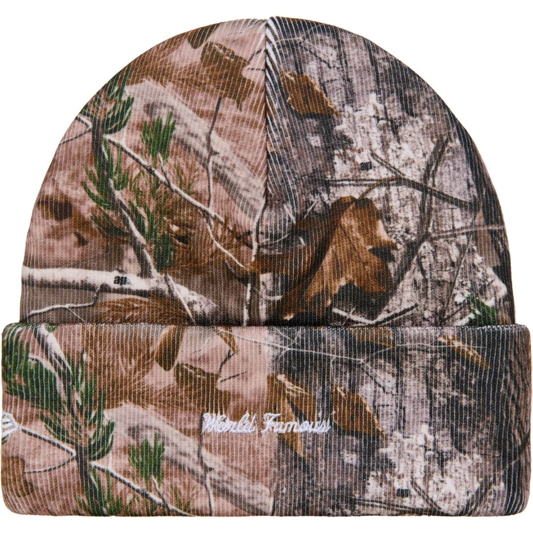 Supreme New Era Box Logo Beanie (FW25)(Realtree AP Camo)