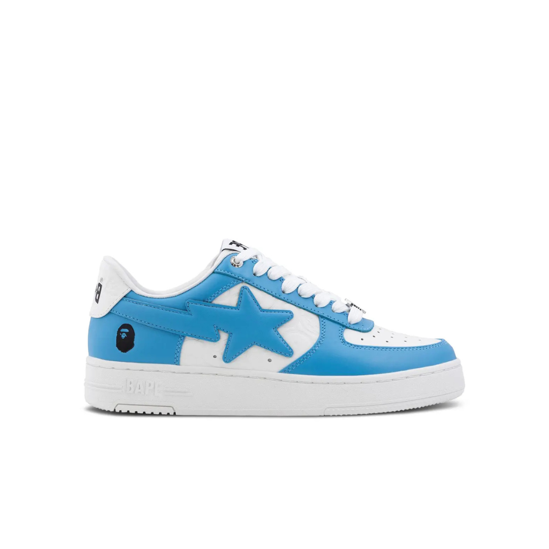 A Bathing Ape Bape Sta Low #3 (White/Blue/Cloud Camo)