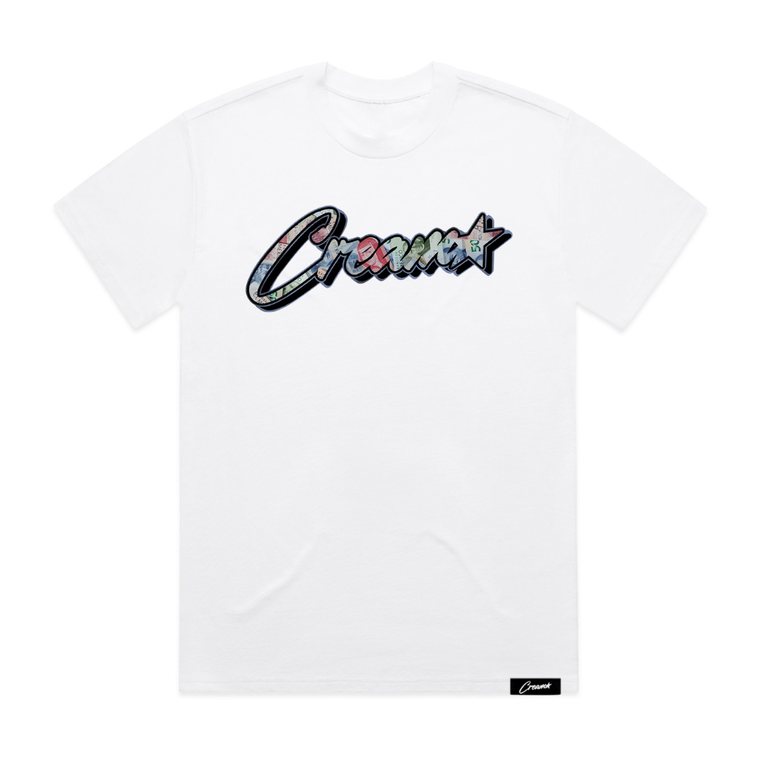 Cream Pesos Tee (White)