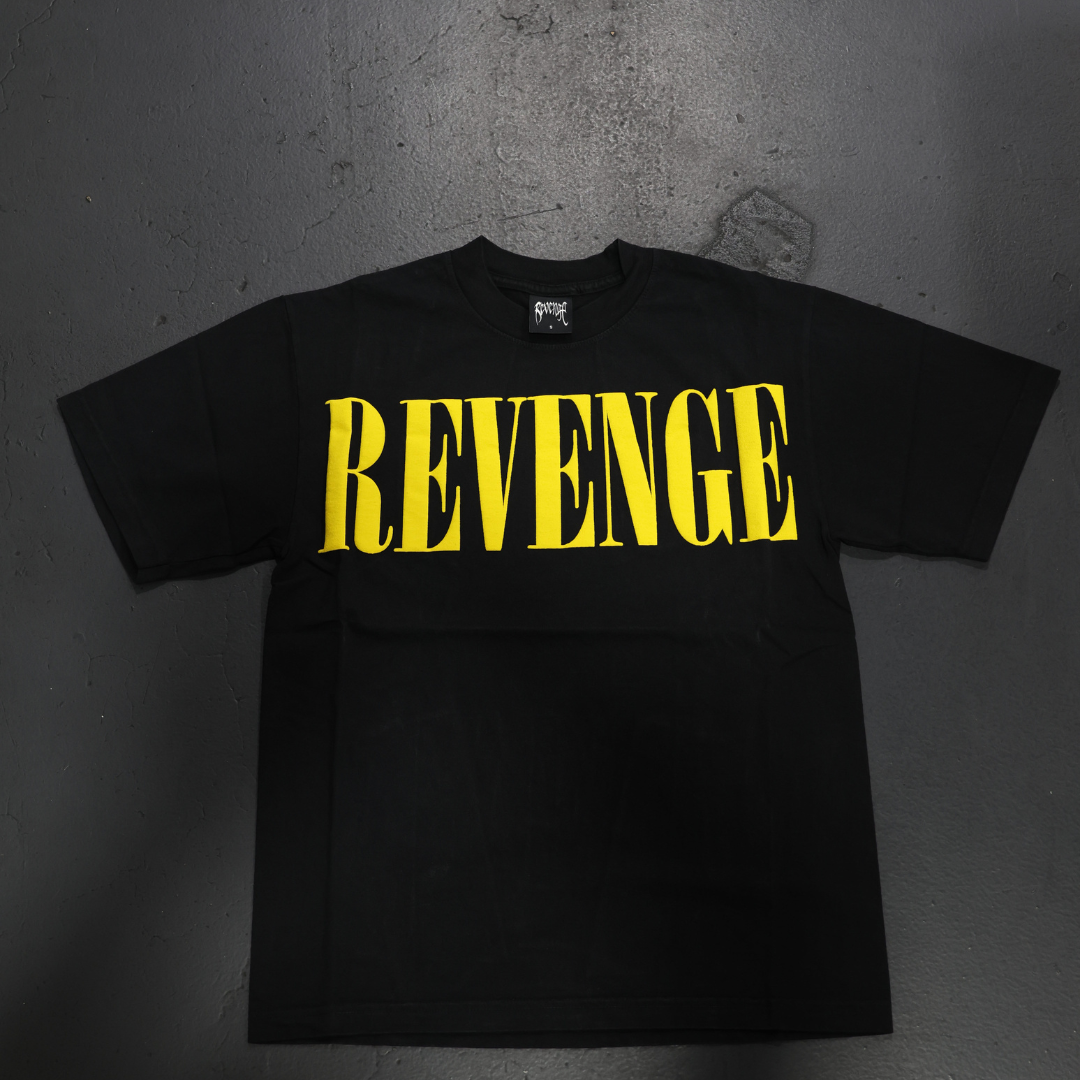 Revenge Nirvana Tee (Black/Yellow)