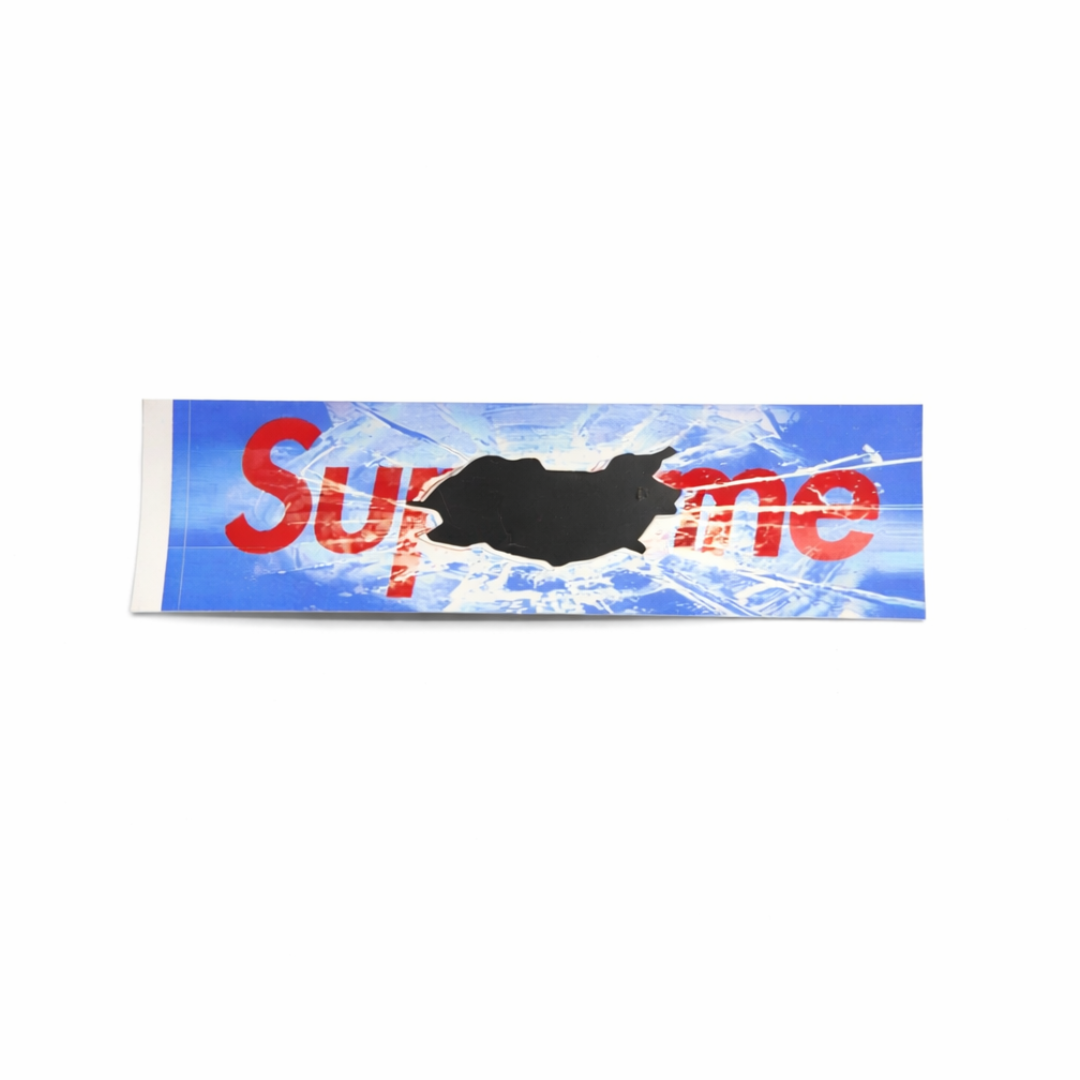 Supreme Shattered Glass Box Logo Sticker