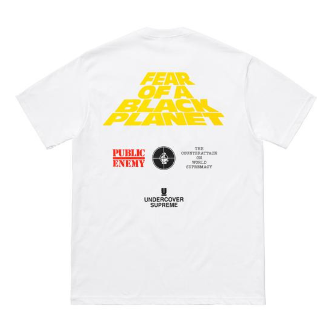 Supreme UNDERCOVER/Public Enemy White House Tee (White)(SS18)