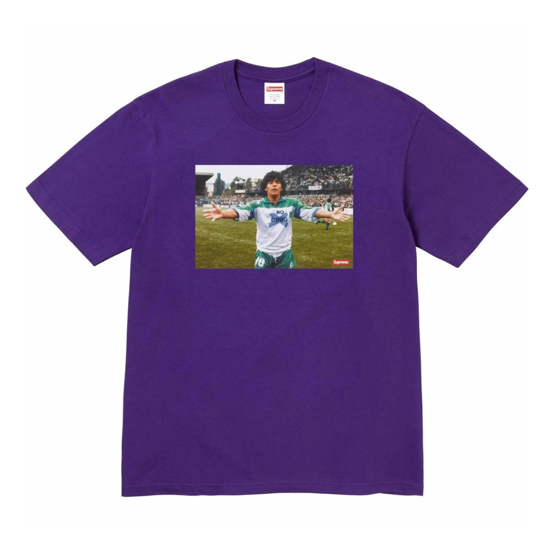 Supreme Maradona Tee (Purple)