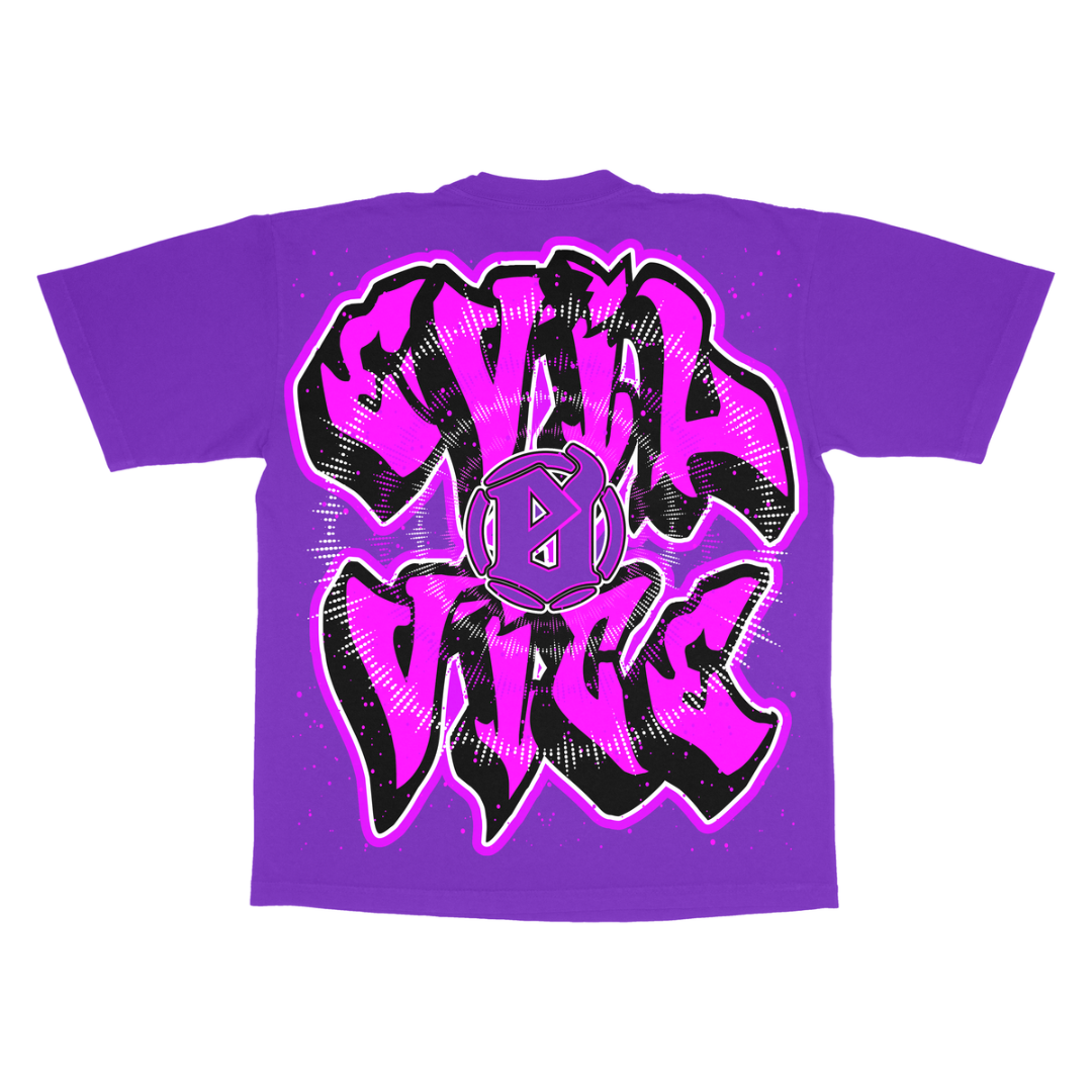 Evil Vice Evil Eye Tee (Purple)