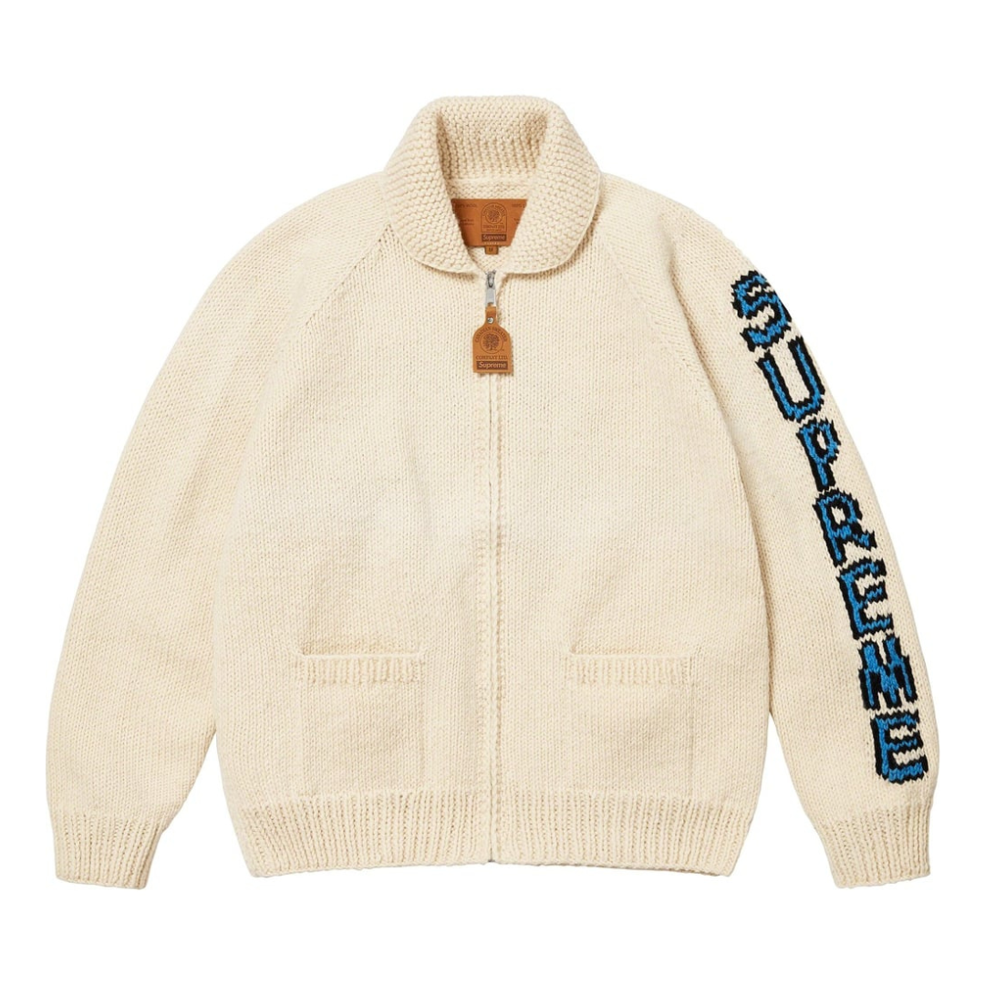 Supreme Camacho Cowichan Sweater (Natural)