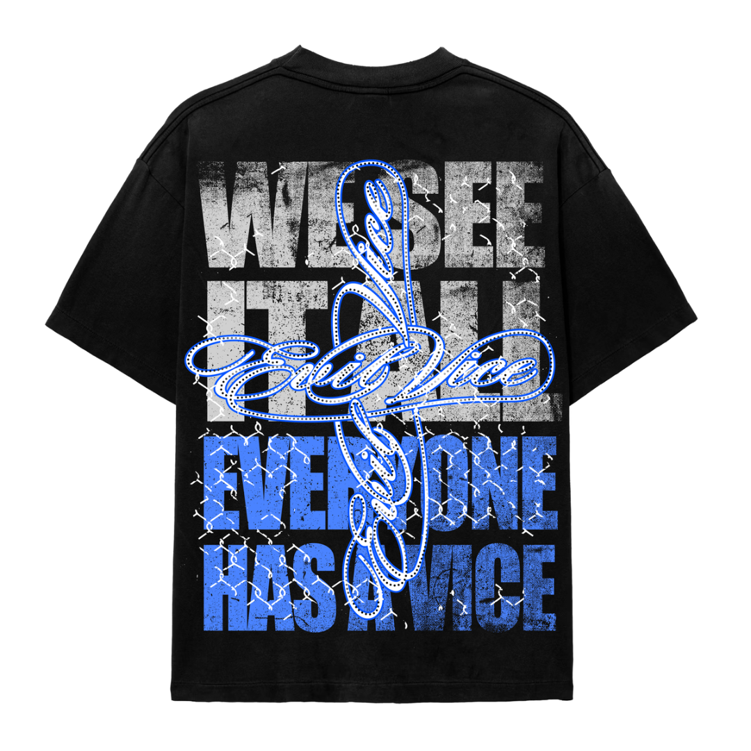 Evil Vice No Emotion Tee (Black)
