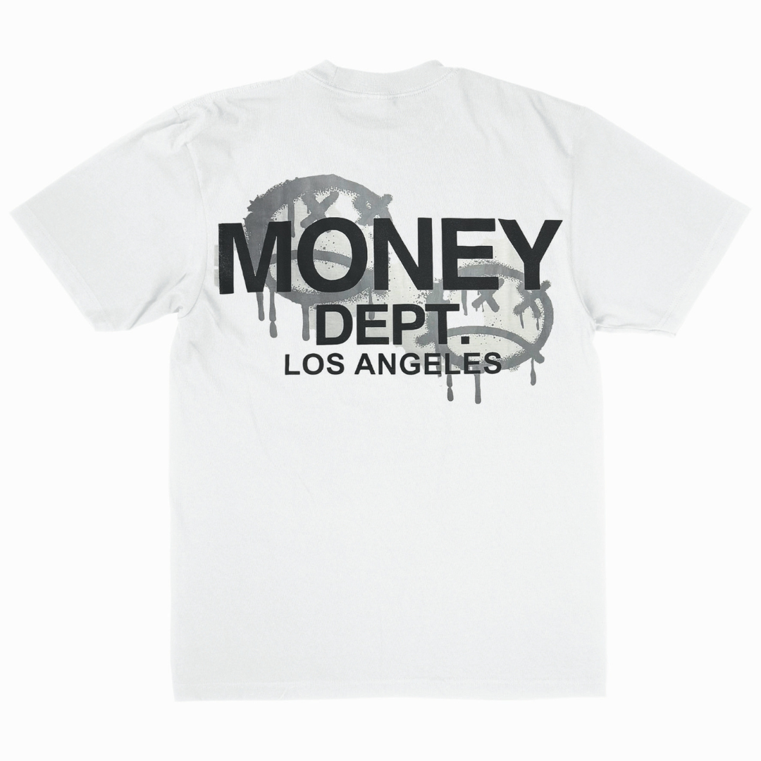 Money Dept Face Tee (White)